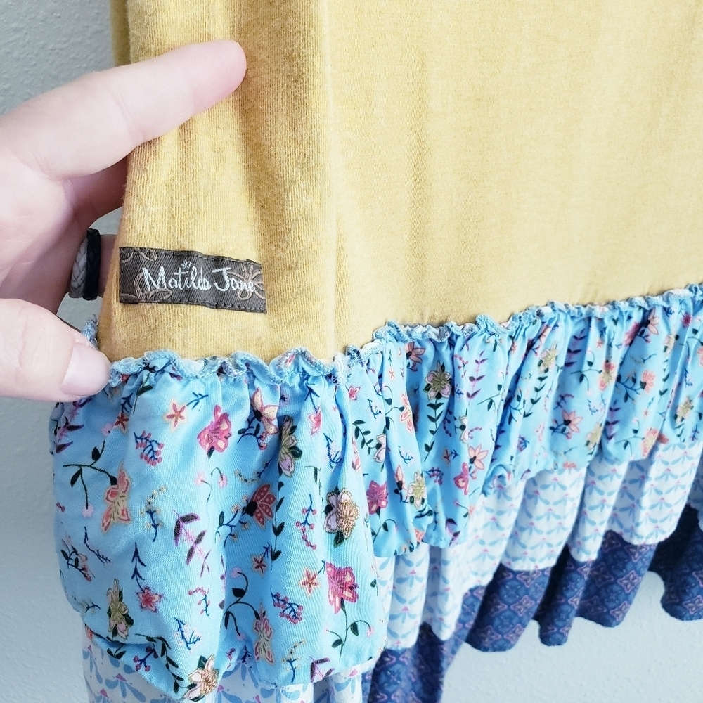 Matilda Jane Weekend Vibes Floral Ruffle Tunic - Picture 9 of 9